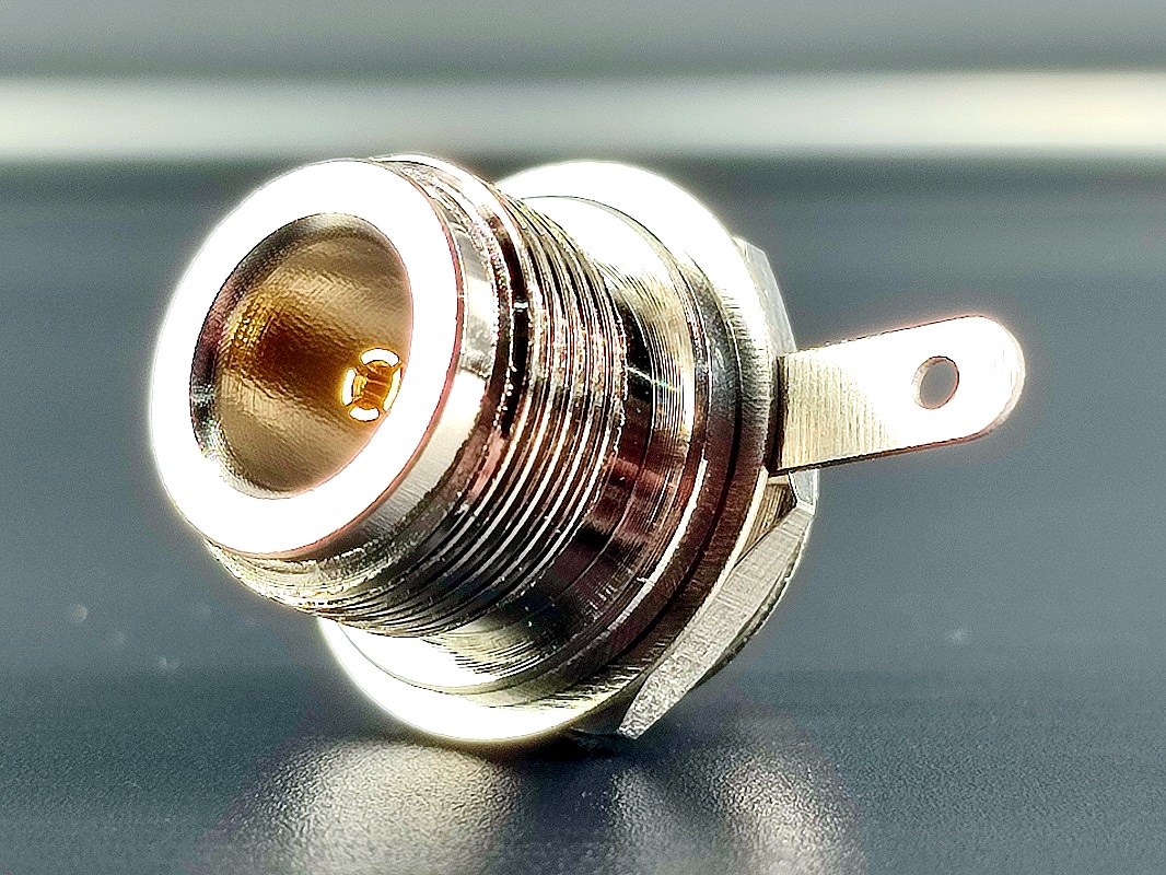 Разъем гнездо N — гайка