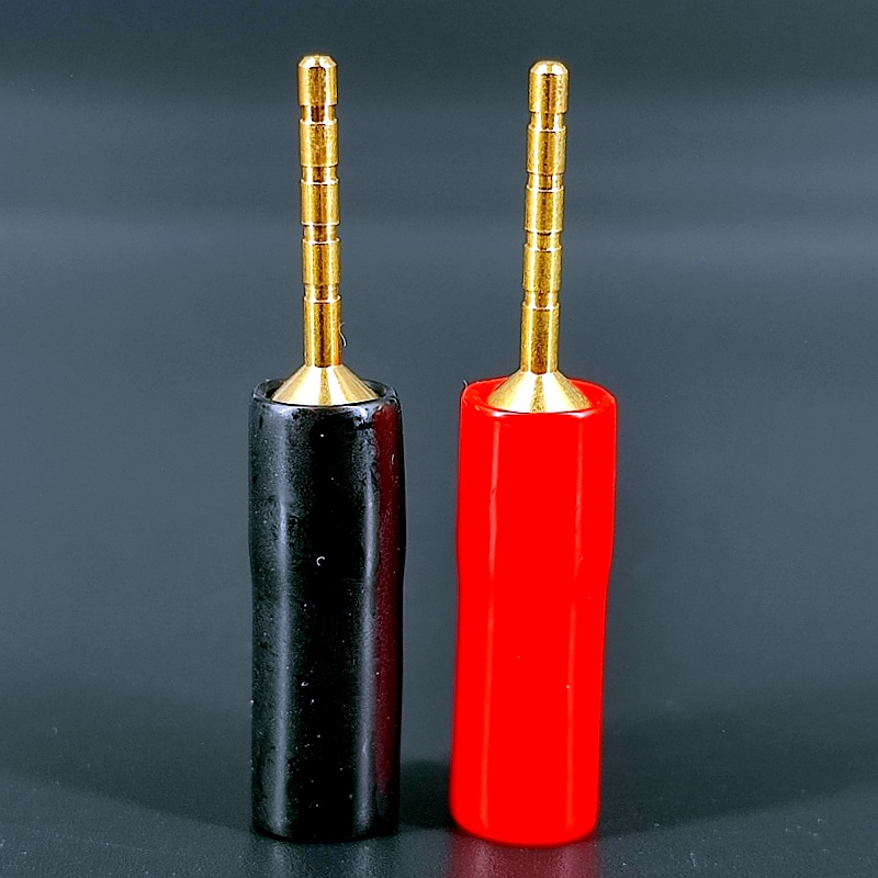 Разъем акустический «зубочистка» штекер пластиковый Gold