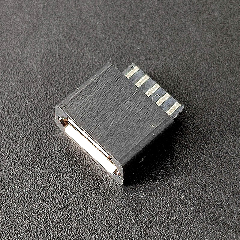 Гнездо USB micro B 5pin №02 на кабель