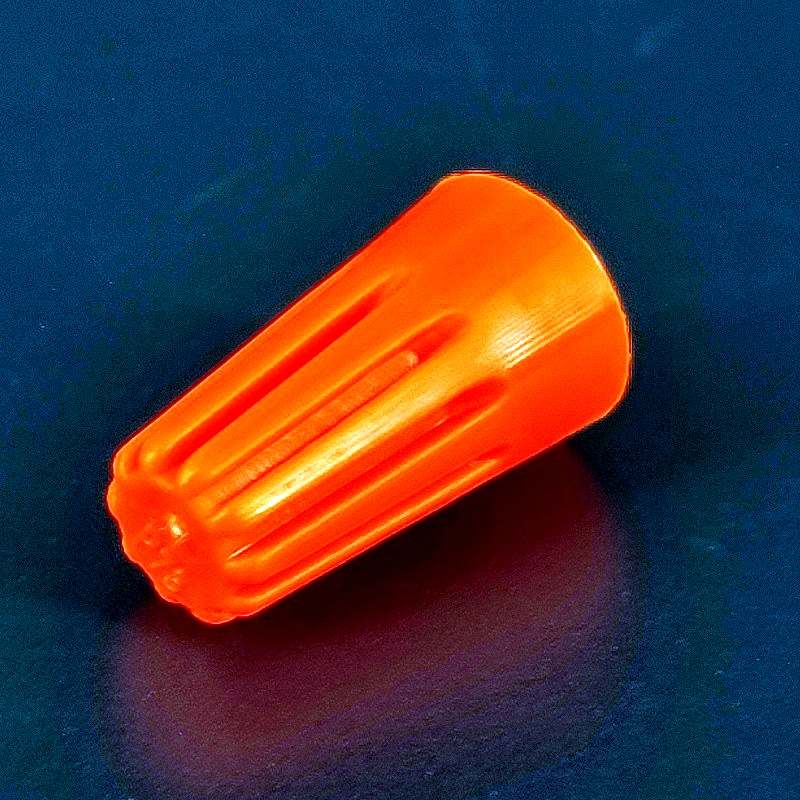 Соединительный изолирующий зажим СИЗ-3 оранжевый, диапазон сечений 2,5-5,5мм2, 1шт