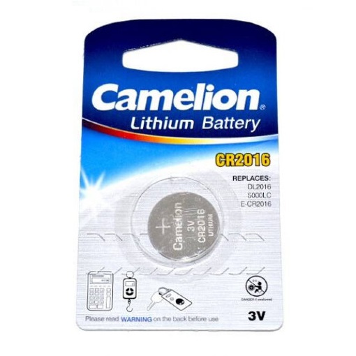 Элемент питания Lithium (литиевый) CR2016 3V Camelion, 1шт/блистер