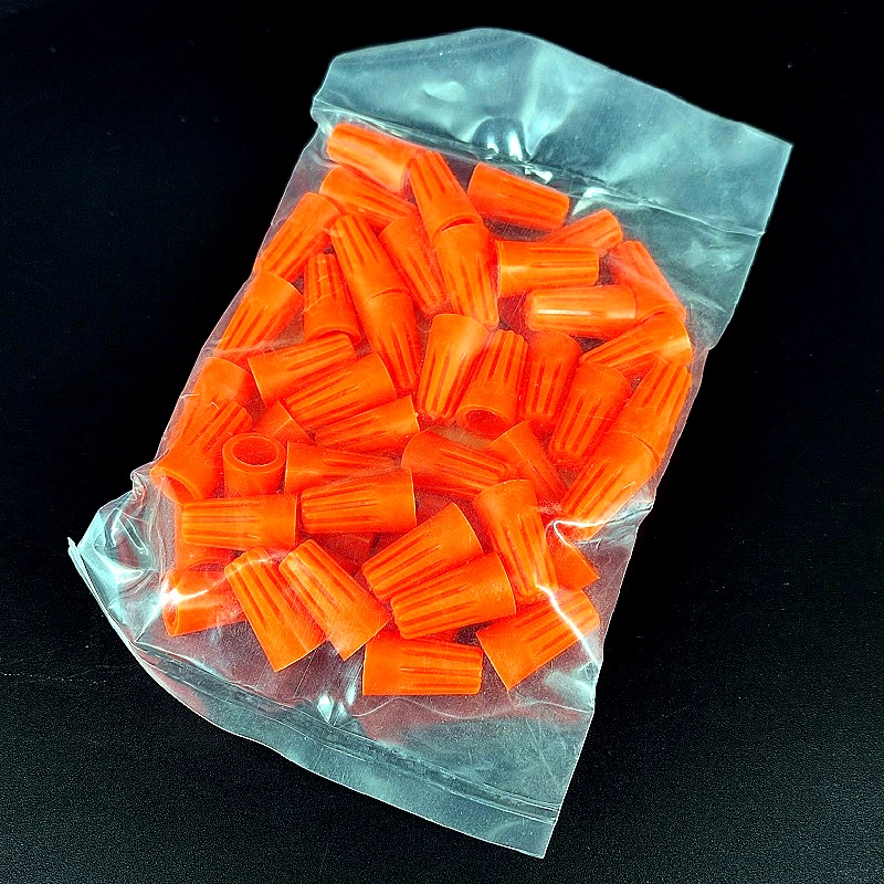 Соединительный изолирующий зажим СИЗ-3 оранжевый, диапазон сечений 2,5-5,5мм2, 50шт/уп