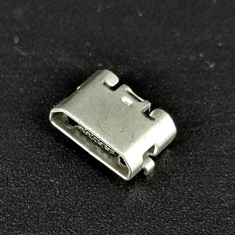Гнездо USB micro B 5pin №22 на плату (DIP монтаж креплений), реверс
