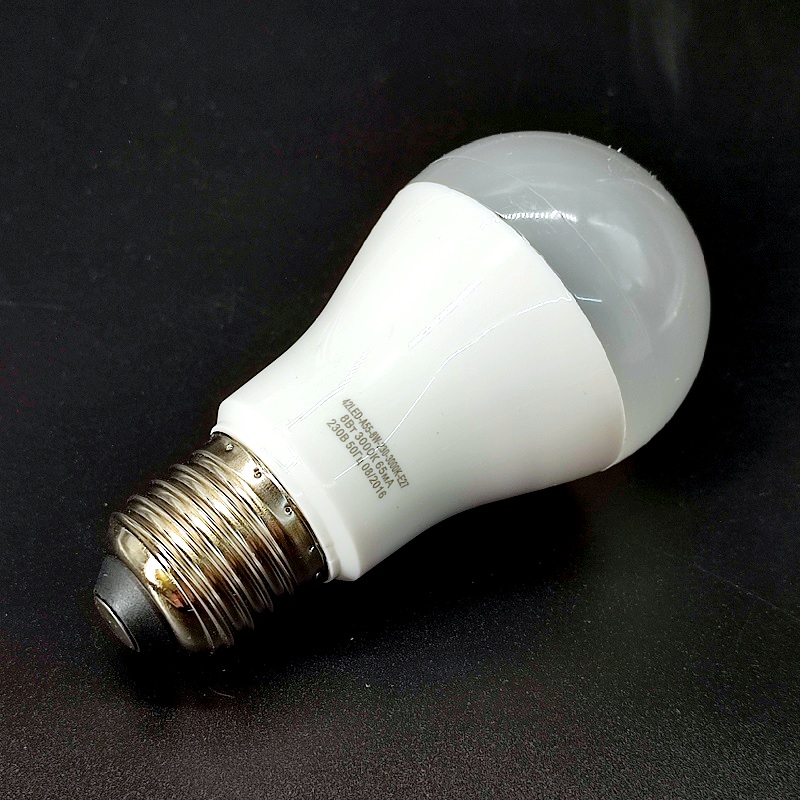 Лампа SMD-светодиодная 8–>60Вт цоколь E27, свет 3000K, A55, серия 42