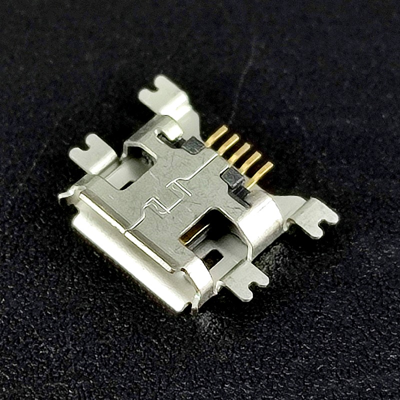 Гнездо USB micro B 5pin №09 на плату врезное