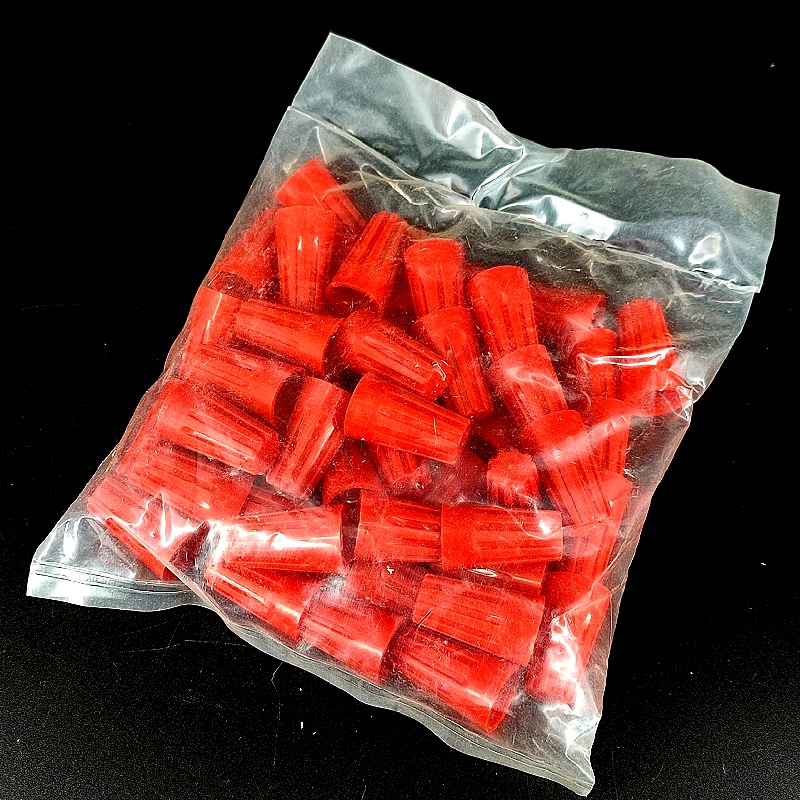Соединительный изолирующий зажим СИЗ-5 красный, диапазон сечений 5-20,0мм2, 50шт/уп
