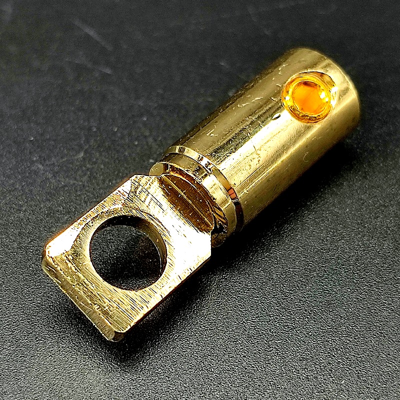 Клемма кольцевая (16,0-25,0мм2) под винт, Gold, для автоусилителя, неизолированная