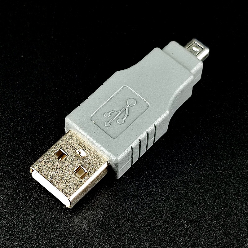 Переходник USB штекер mini B 4pin – штекер А