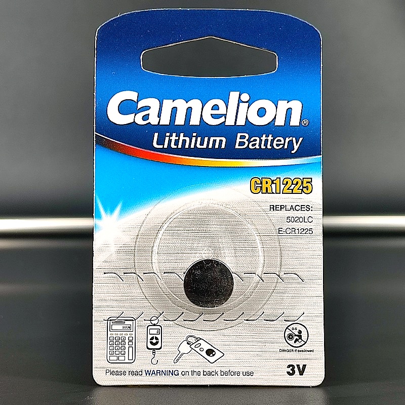 Элемент питания Lithium (литиевый) CR1225 3V Camelion, 1шт/блистер