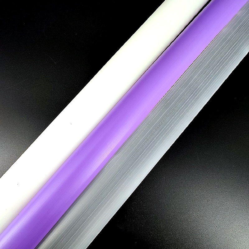 Трубка термоусадочная 25,4 мм 2:1 PBF Ganusa (тонкостенная) фиолетовая (нарезка 1,0м)