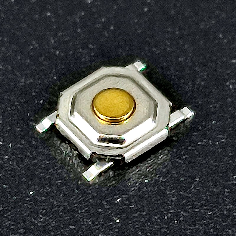 Микрокнопка №06 4pin 5х5х1,5мм SMD высота штока 0,2мм