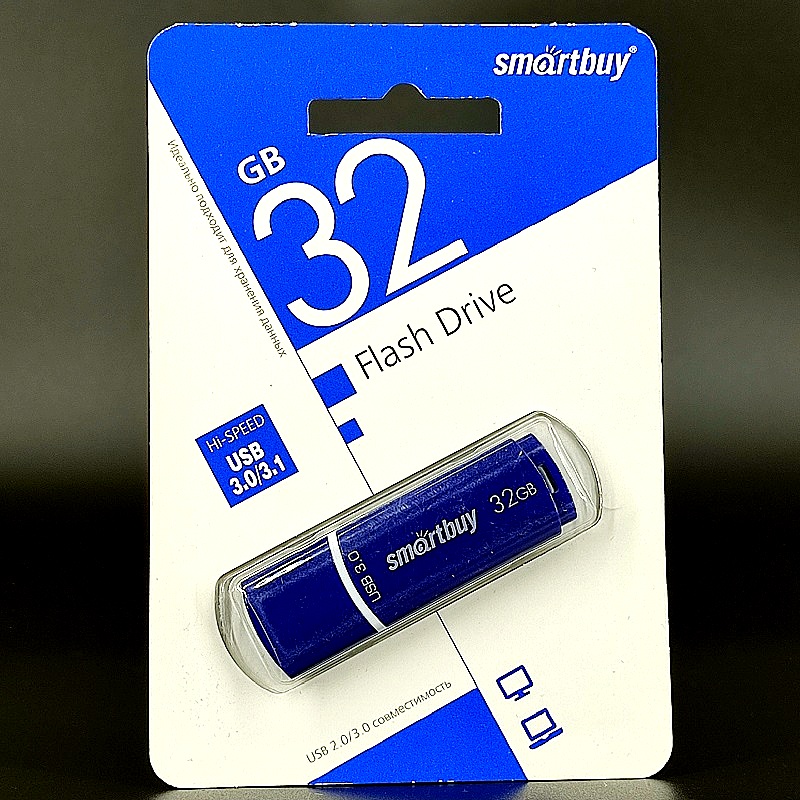 USB 3.0 флеш-накопитель “Smartbuy” на 32 GB, Crown Series