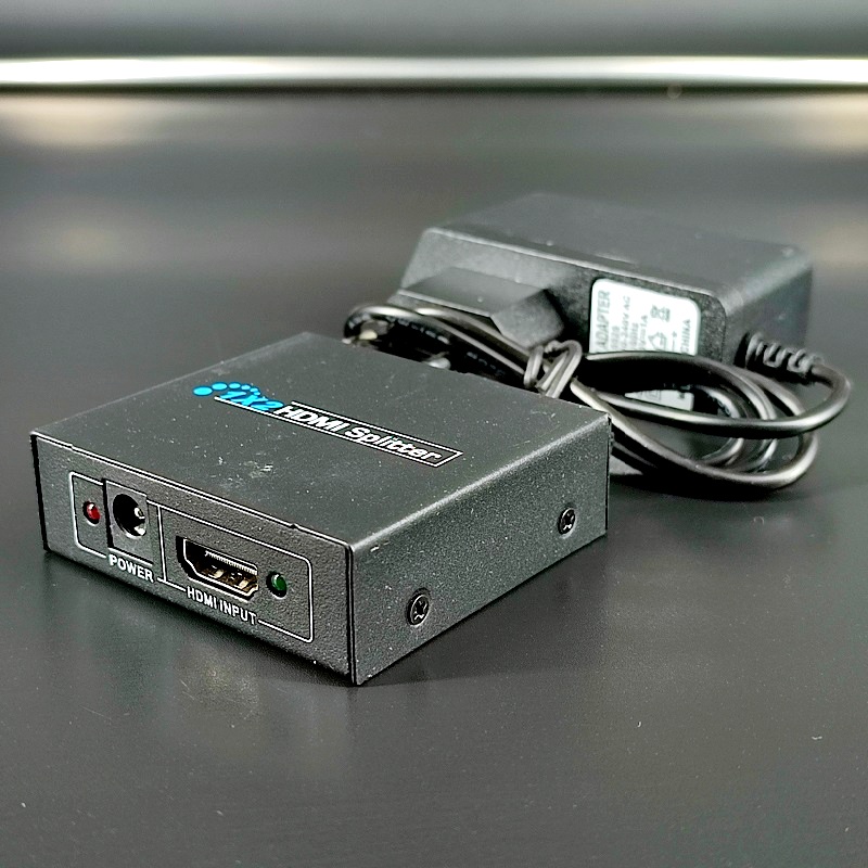 Делитель HDMI сигнала с усилителем 1хHDMI вход – 2хHDMI выхода