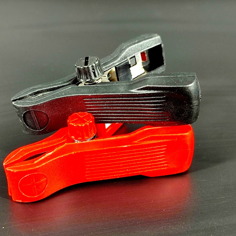 Зажим красный/черный 50A L=80мм