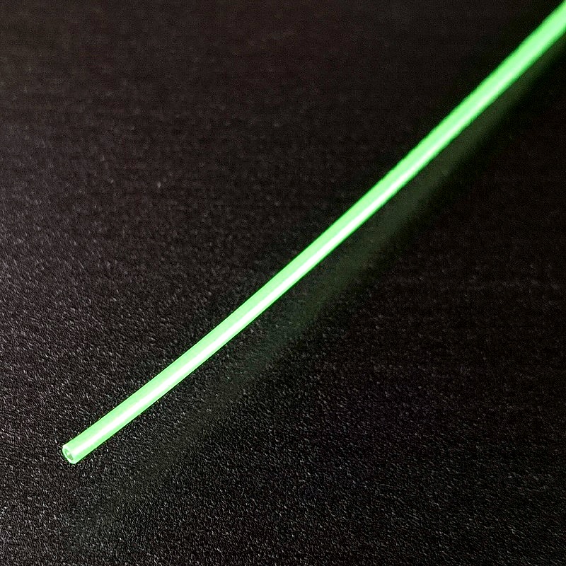 Трубка термоусадочная 0,8 мм 2:1 RBF Raychman эластичная ультразеленая (нарезка 1,0м)
