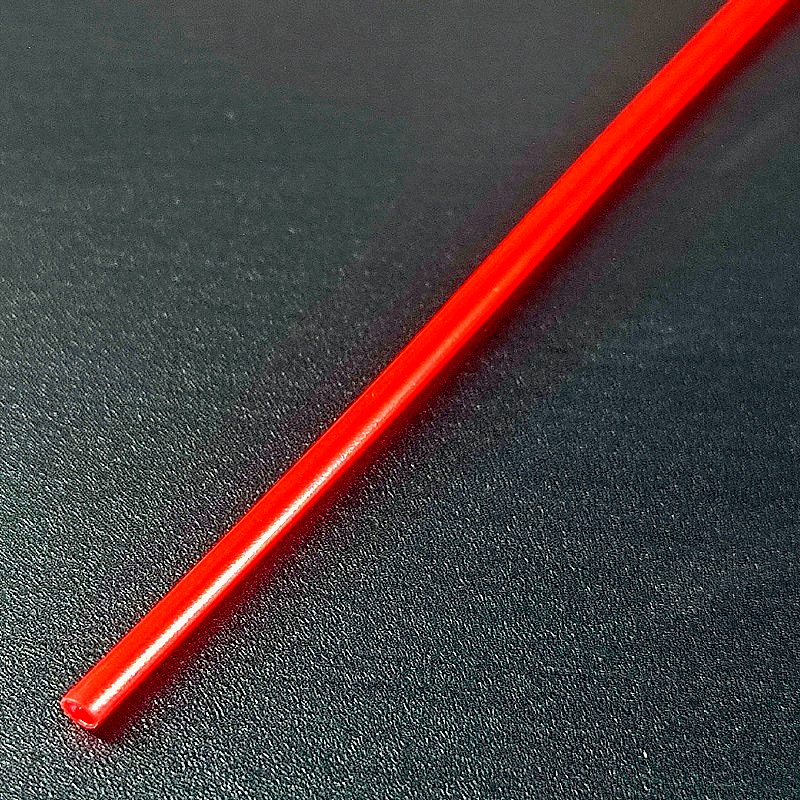 Трубка термоусадочная 1,2 мм 2:1 RBF Raychman эластичная красная (100шт/уп, нарезка 1,0м)