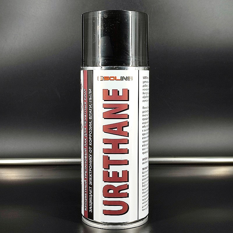 Аэрозоль «Urethane» — лак уретановый для печатных плат, 400мл